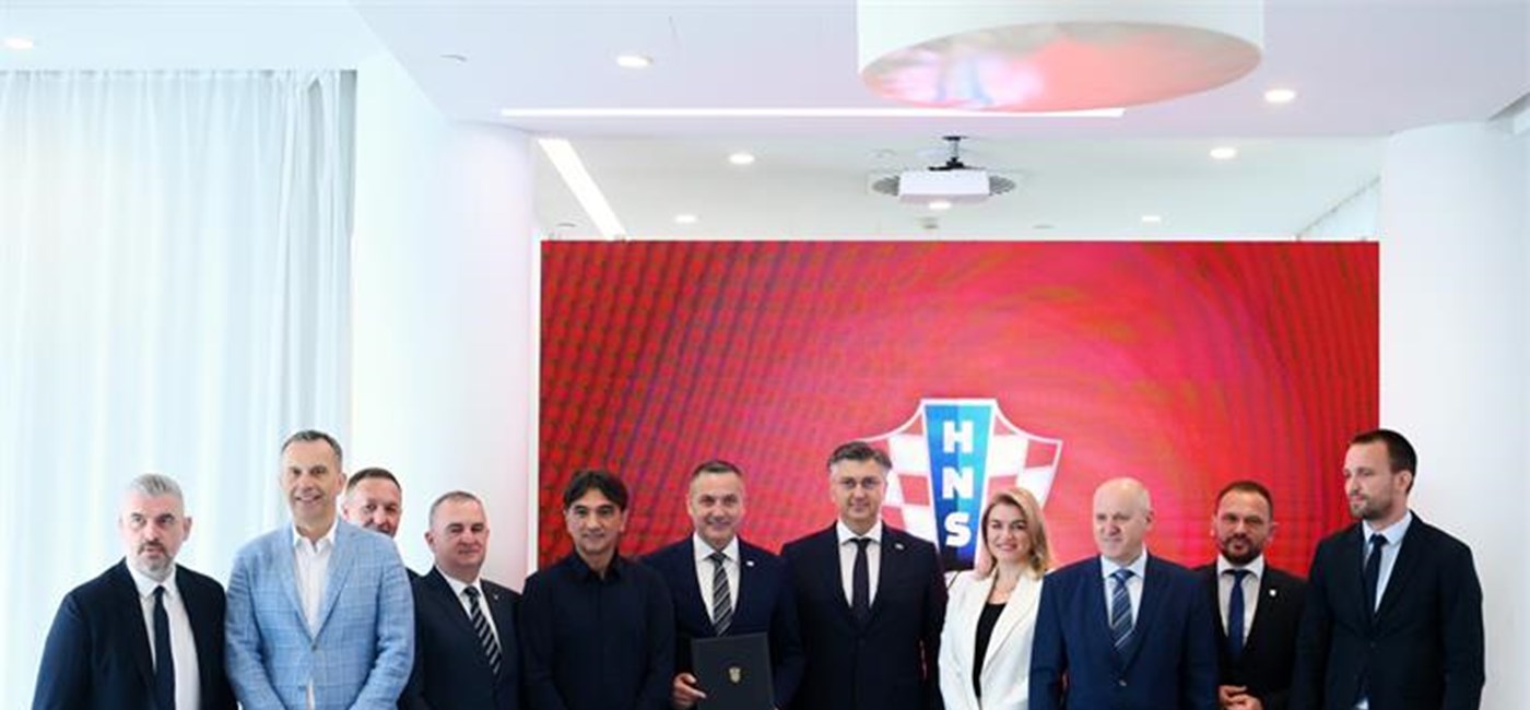 Vlada i HNS potpisali Sporazum o darovanju zemljišta; Premijer: Hrvatski nogomet zaslužuje izgradnju kampa